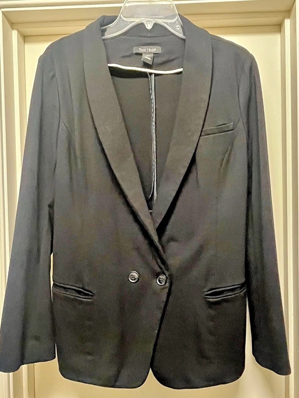 WHBM Black Blazer Like New